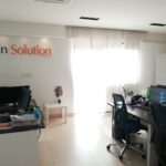 Interno della sede Fin Solution Bari in Via Filippo Turati 14